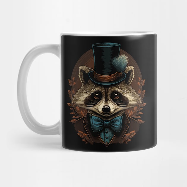 Raccoon Top Hat by K3rst